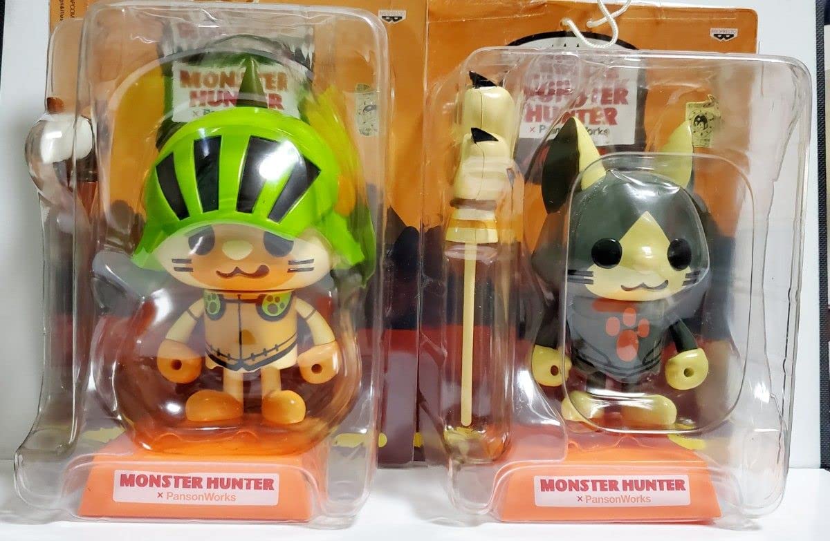 モンスターハンター ホップアクションフィギュア2 5体セットアイルー